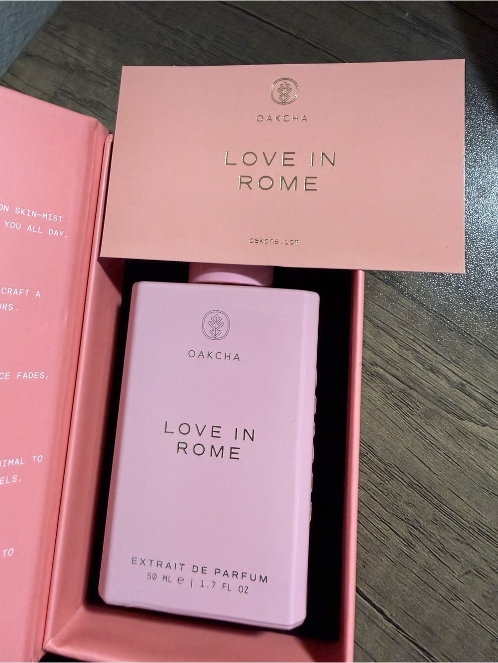 OAKCHA Love In Rome Extrait de Parfum